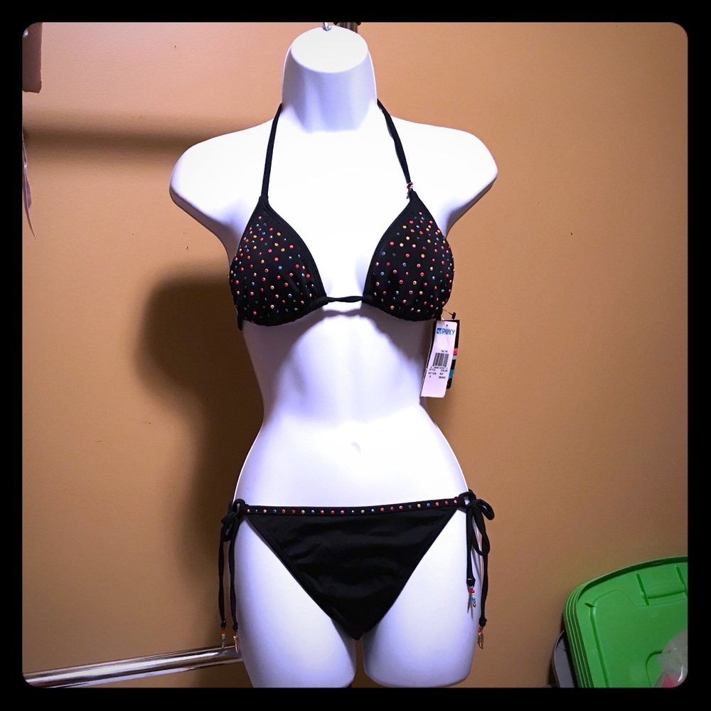 ROXY Studded Swim Set